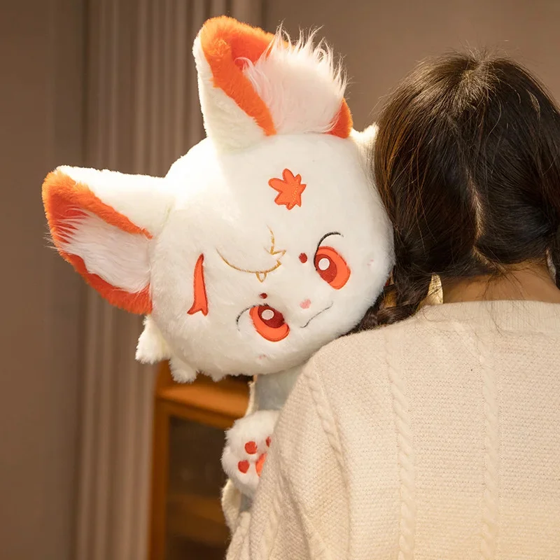 32 44cm Genshin Impact Kaedehara Kazuha Cat Plush Toy Cartoon Soft Stuffed Animal Doll Cute Home 3 - Genshin Impact Plush