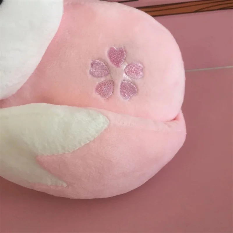 Anime Genshin Impact Yae Miko Pink Fox Cosplay Plush Doll Toy 20cm Game Animal Cute Soft 4 - Genshin Impact Plush