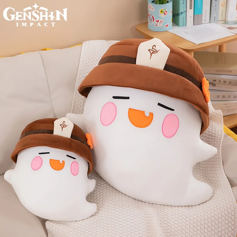 Genshin Impact Kawaii Hu Tao Plush Toy Doll Stuffed Ghost Game Peripheral Throw Pillow Hutao Soft 1 - Genshin Impact Plush
