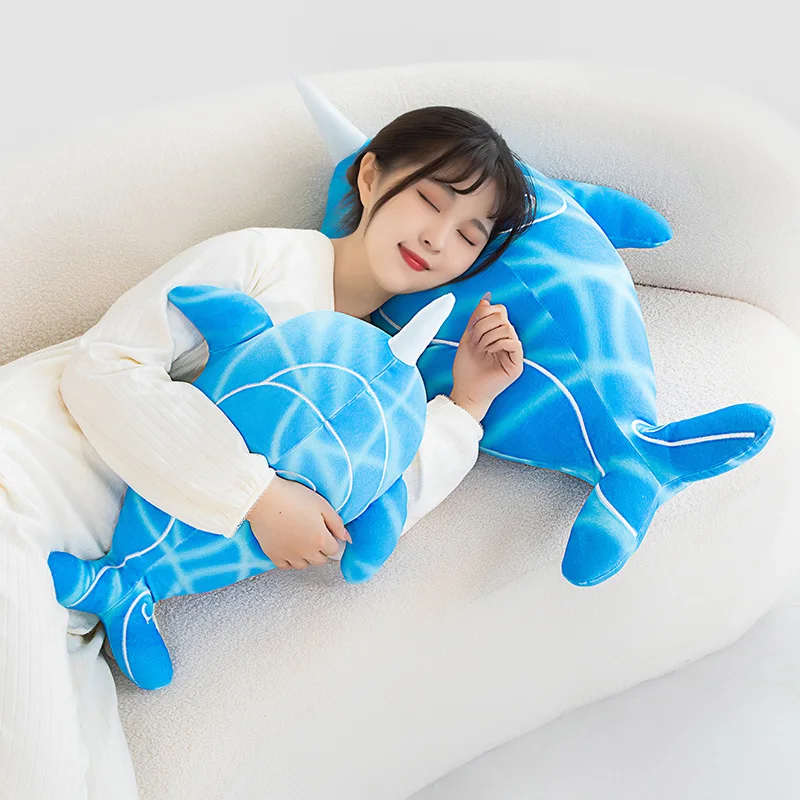 Genshin Impact Plush Toy Sky Whale Tartaglia Childe Plush Doll Cosplay Game Anime Plush Pillow Cartoon 3 - Genshin Impact Plush
