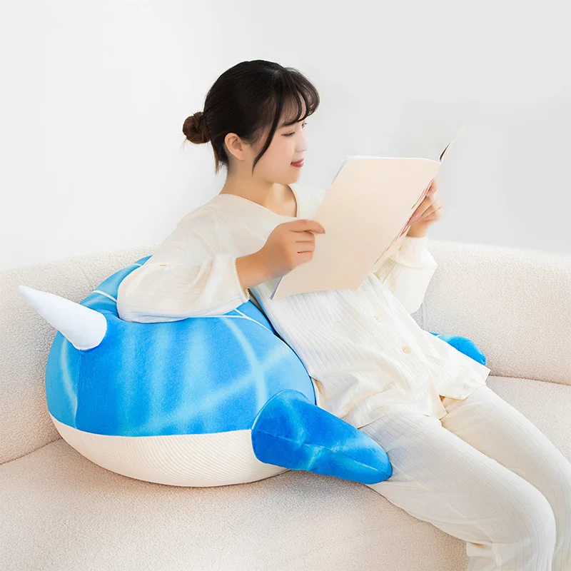 Genshin Impact Plush Toy Sky Whale Tartaglia Childe Plush Doll Cosplay Game Anime Plush Pillow Cartoon 5 - Genshin Impact Plush