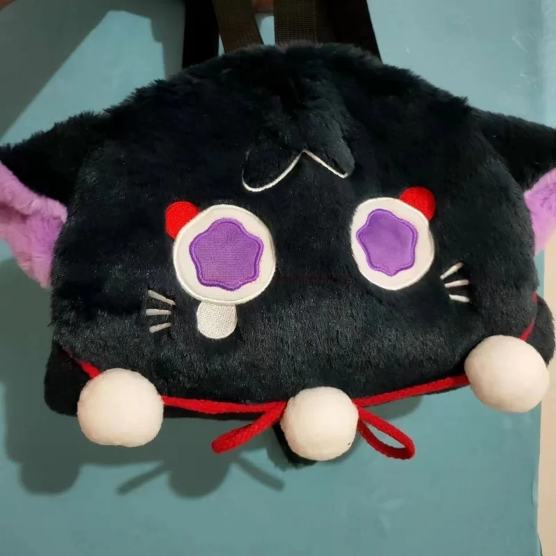 New Genshin Impact Plush Bag Scaramouche Cat Wanderer Cosplay Stuffed Toy Cute Shoulder Bag Dolls Backpacks 4 - Genshin Impact Plush