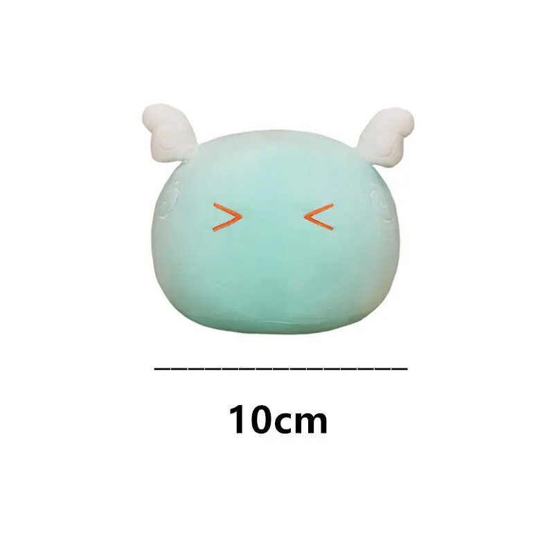 Randomly 10cm Low Price Hot Game Genshin Impact Slime Pendent Cute Plush Dolls Throw Handful Toys 5 - Genshin Impact Plush